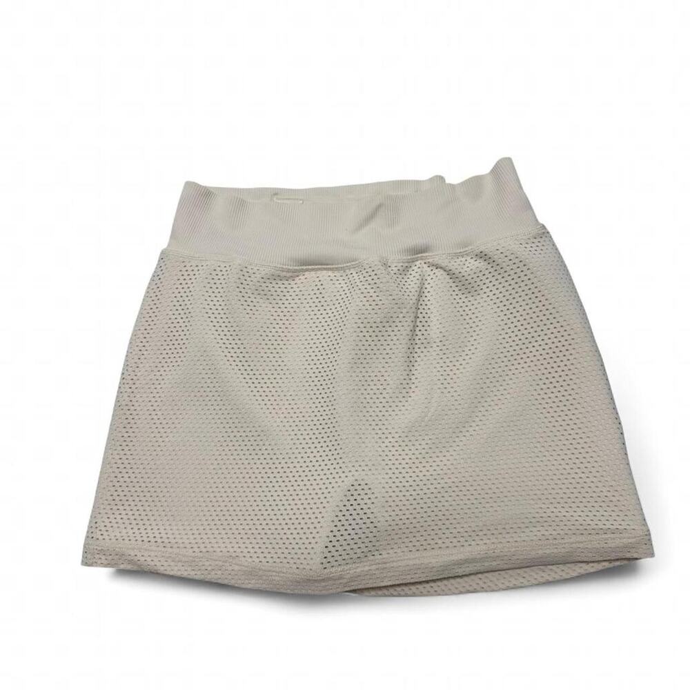 Victoria's Secret Cream Mesh Mini Skirt